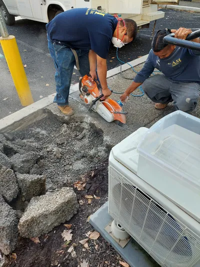 Concrete Foundation Work - Commercial project in Suitland, MD