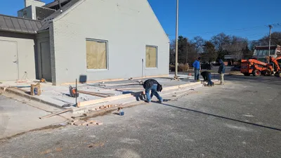 Patio & Walkway Installation - Residential project in Potomac, MD